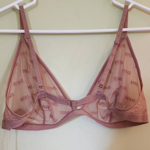SKIMS Pink Comfort Bra Intimates - Picture 3 of 3